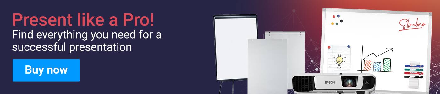 Present like a Pro! Find everything you need for a successful presentation